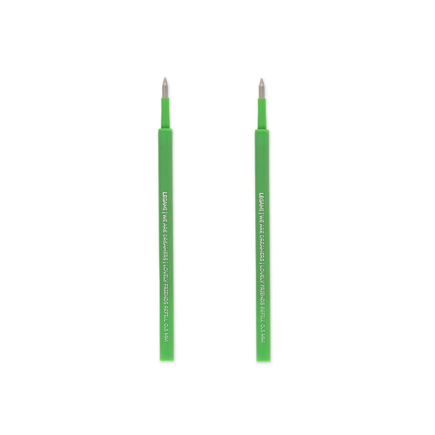 Set de 2 recharges vertes pour stylo à encre gel effaçable Lovely Friends 