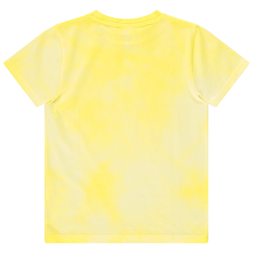 T-shirt manches courtes tie and dye print palmier pour garçon 