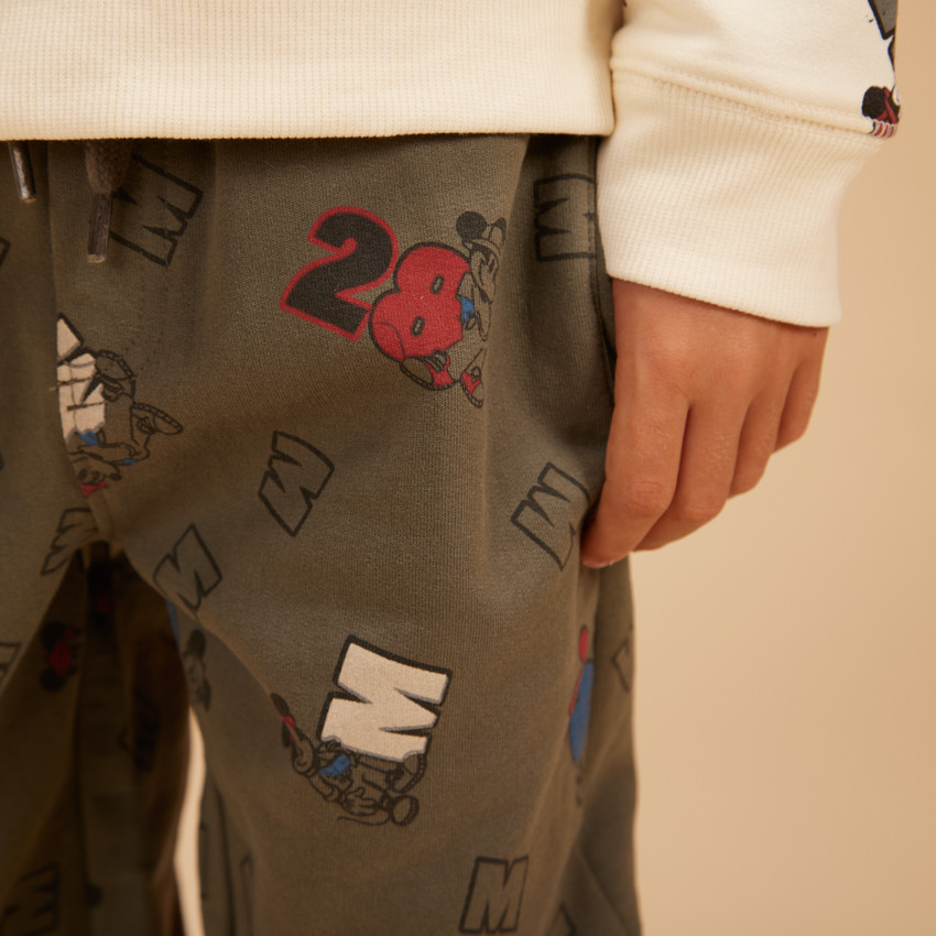Pantalon de jogging imprimé Mickey Disney pour garçon 