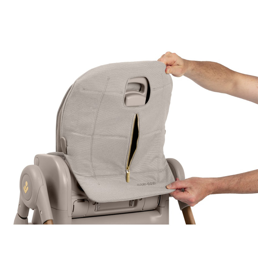 Chaise haute réglable et évolutive Minla Plus Elegance Beige 