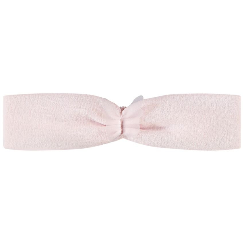 Bandeau effet resserré avec papillon 3D pour bébé fille - Rose