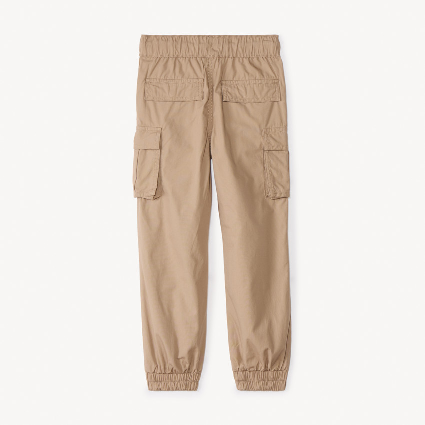 Pantalon cargo style parachute à poches pour garçon 
