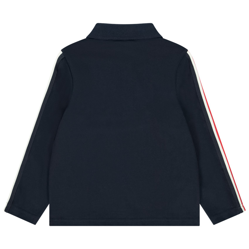 Polo manches longues fantaisie pour garçon 