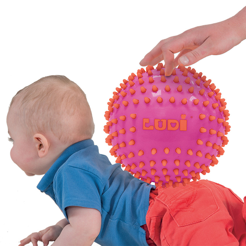 3 Balles sensorielles - Rose 