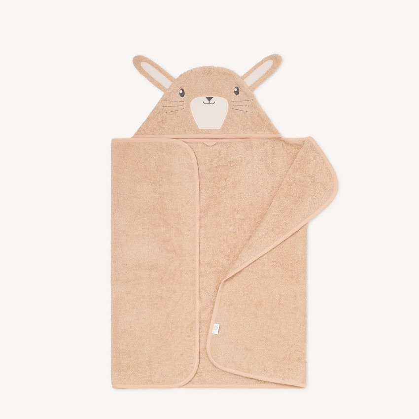 Cape de bain Lapin - 80x80 cm 