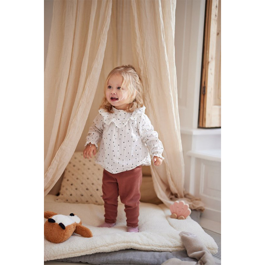 Ciel de lit et moustiquaire vintage 245 cm Nougat - Beige (Jollein) - Image 3