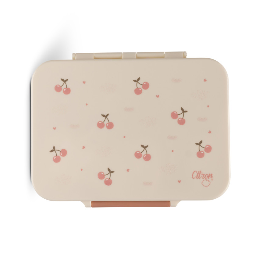 Lunchox Tritan 4 compartiments 700 ml Cerise 