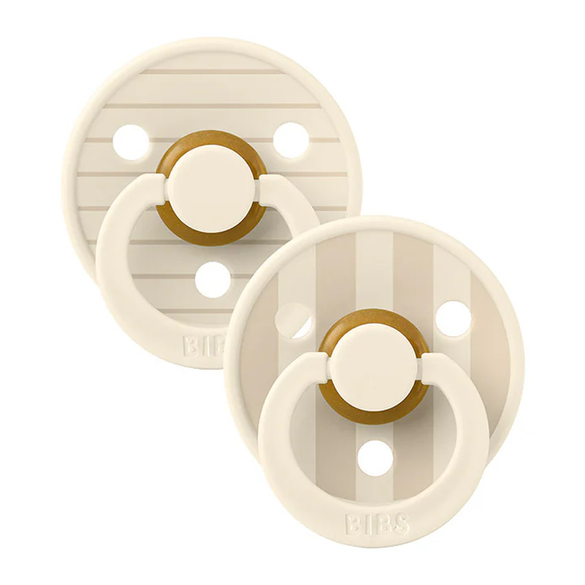 Lot de 2 sucettes Studio Colour Taille 1 (0-6 mois) - Vanilla Ivory Mix