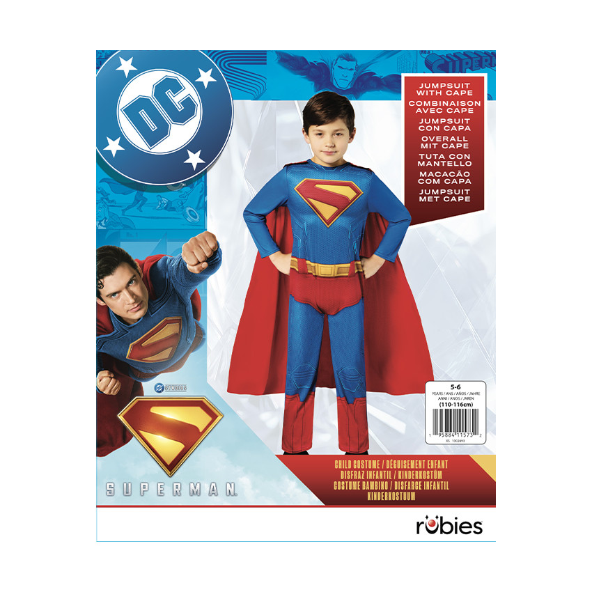 Déguisement Superman Warner 5-6 ans 
