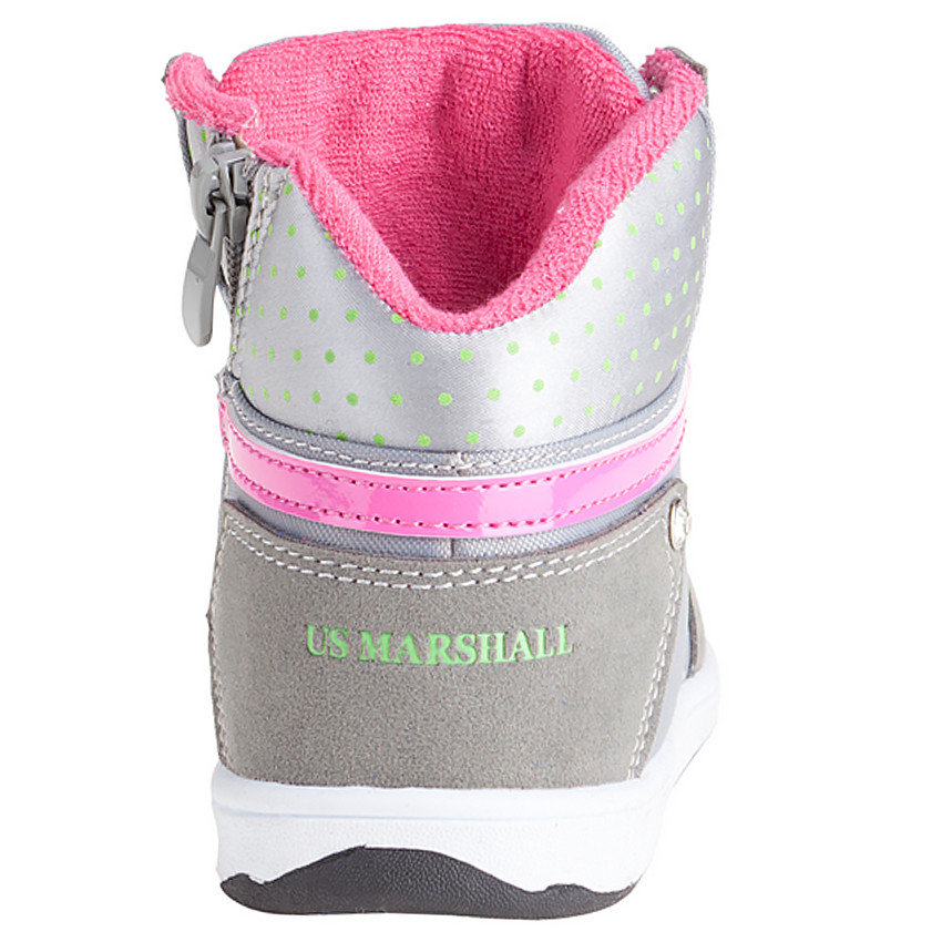 Baskets montantes grises US Marshall du 36 au 38 