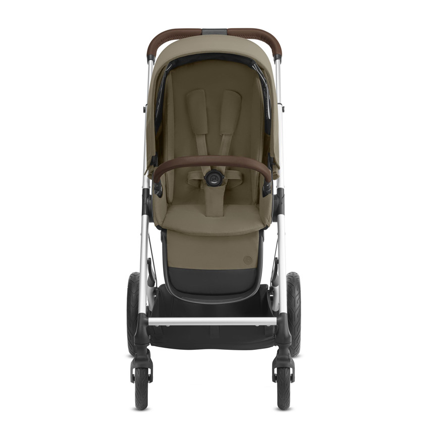 Poussette Talos S Lux châssis silver - Classic Beige 