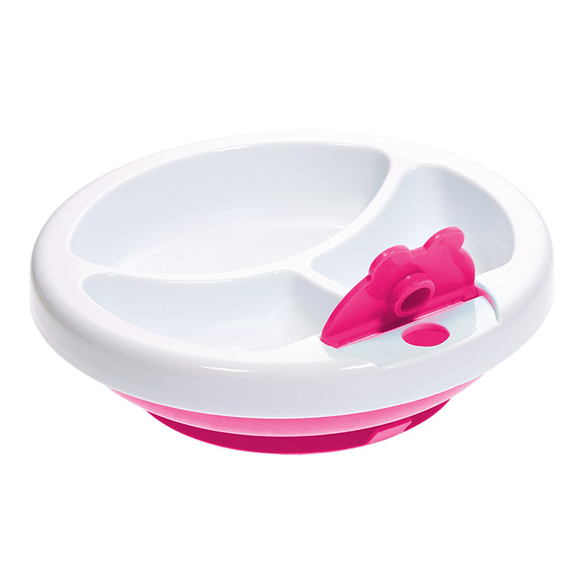 Assiette Pläto chauffante - Pink 