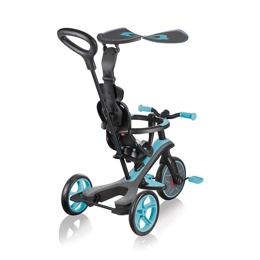 Tricycle evolutif Explorer Trike 4 en 1 teal Globber