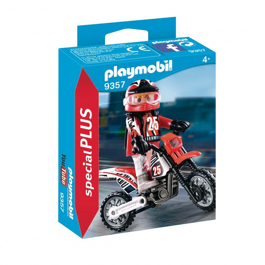 Jouet Pilote de Motocross 