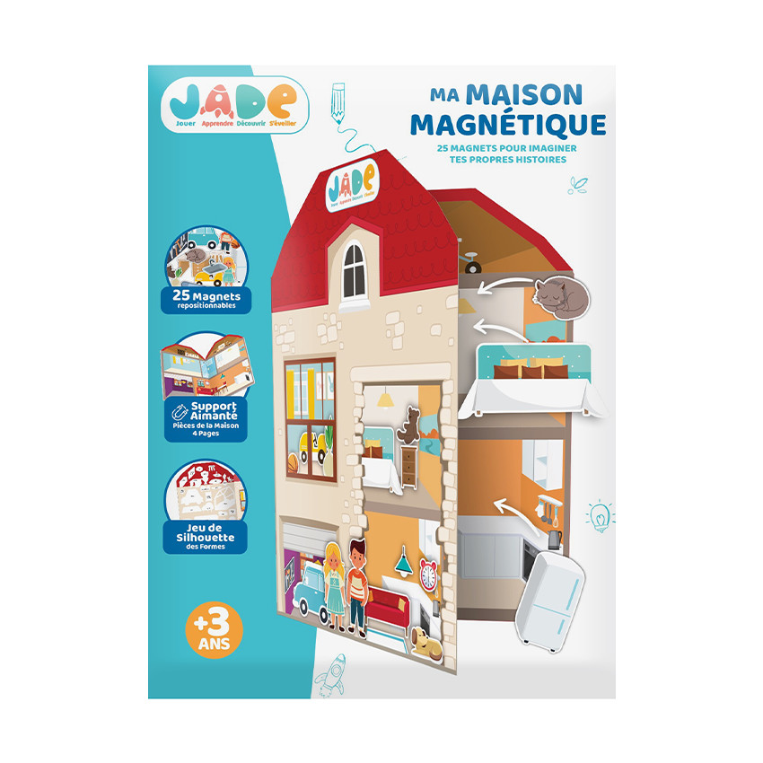 Livre d'activités Ma Maison Magnétique 