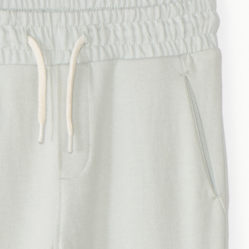 Jogging molleton uni à poche cargo pour garçon 