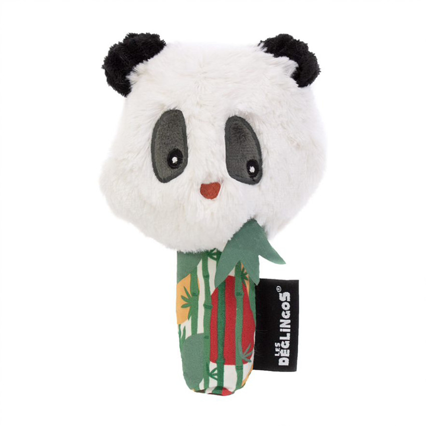 Hochet Rototos le Panda avec miroir d'éveil Main Hochet Rototos le Panda avec miroir d'éveil