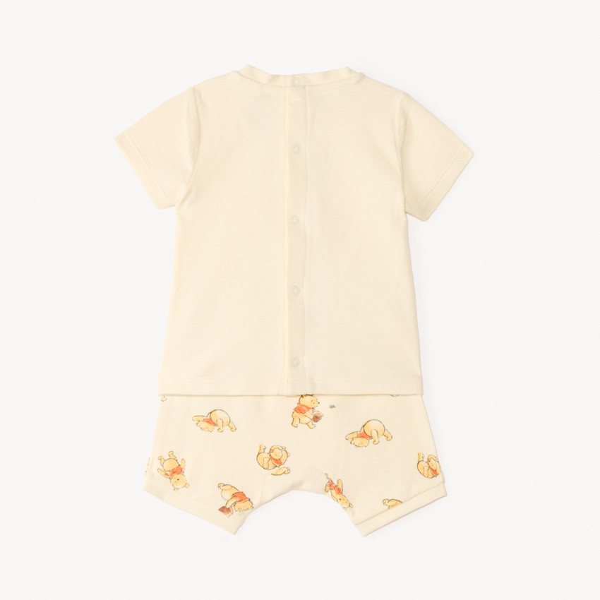 Ensemble 2 pièces t-shirt + short Winnie l’Ourson Disney pour bébé garçon 