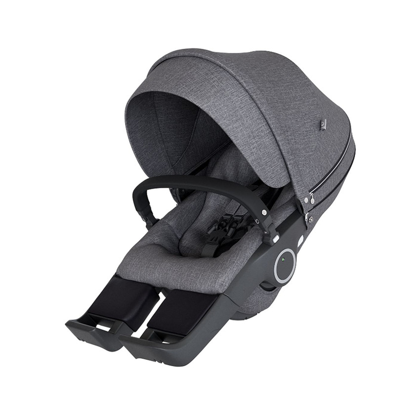 Siège de poussette Xplory V6 – Black Mélange 