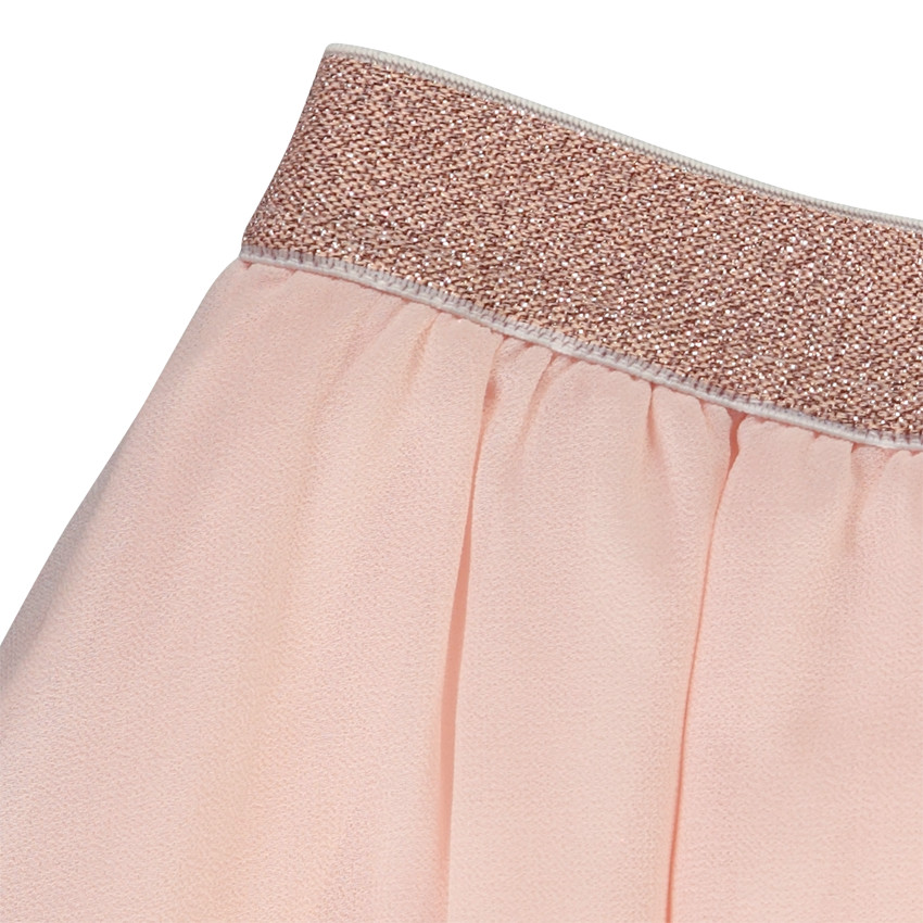 Jupe patineuse en crêpe avec étoiles pailletées pour fille 