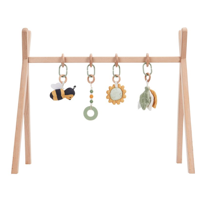 Set de 4 jouets pour arche Promenade Bucolique vert - Vert (Combelle) - Image 1