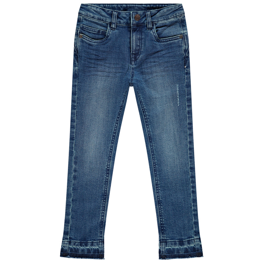 Jean effet délavé slim pour enfant garçon