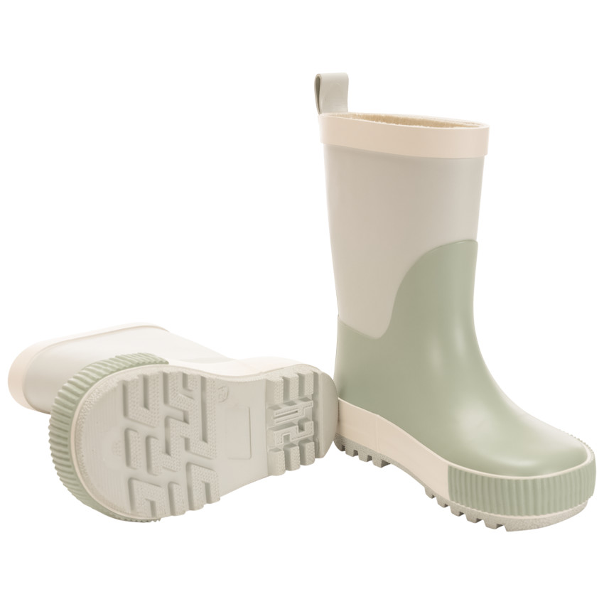 Bottes de pluie effet dégradé vert pour garçon 