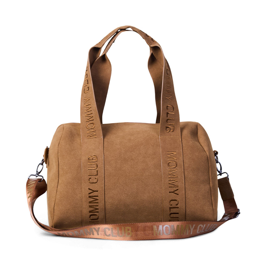 Sac à langer Mommy Club Signature + tapis prestige noisette