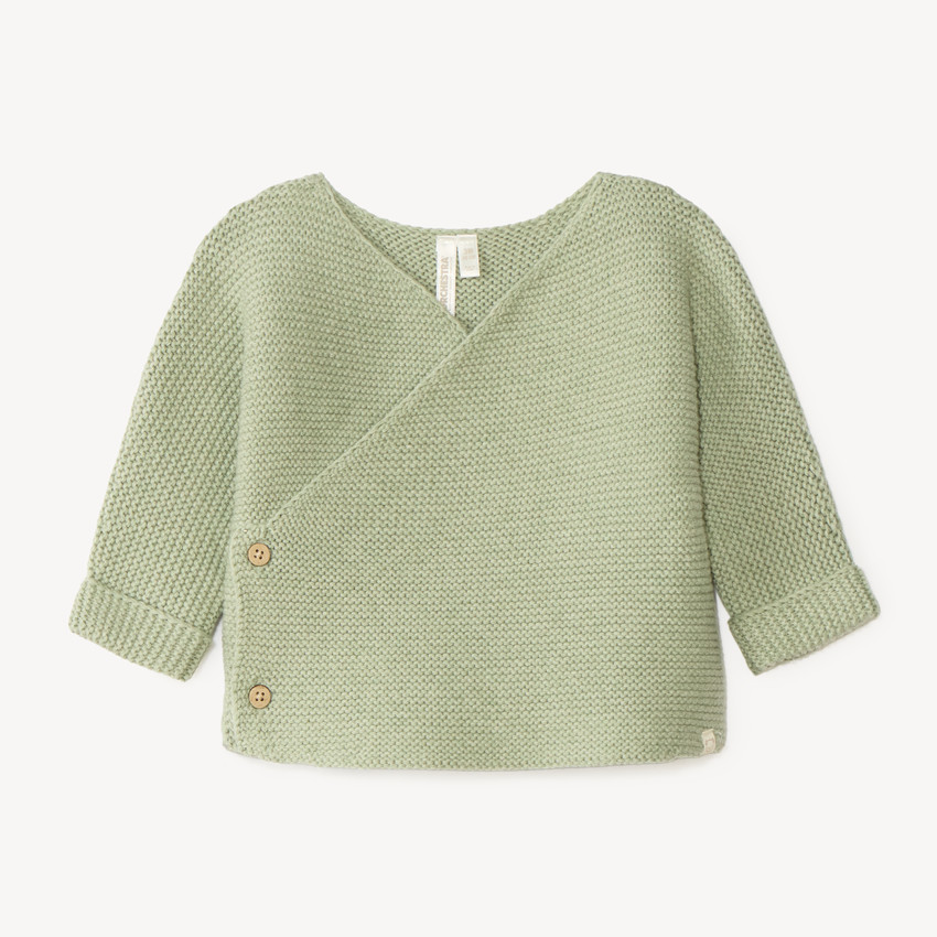 Gilet brassière en tricot bébé 