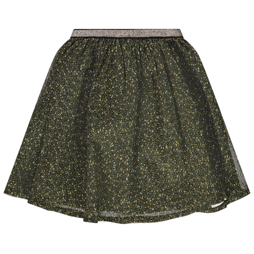 Jupe patineuse imprimé fantaisie pour fille 