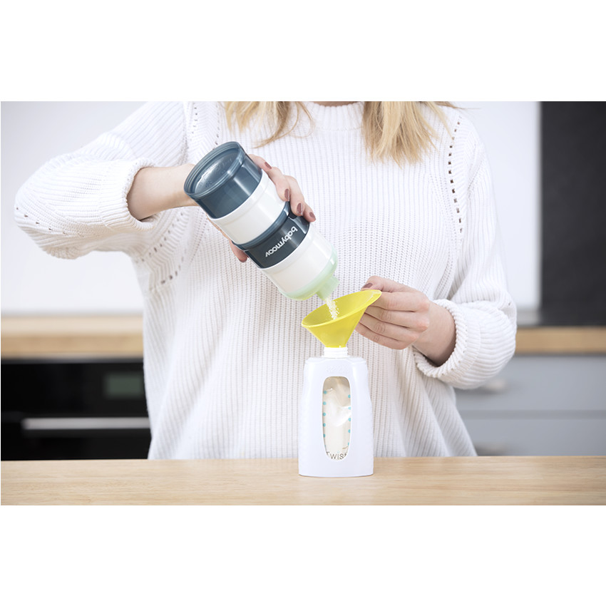 Lot de 2 entonnoirs pour sachets de conservation Twist 