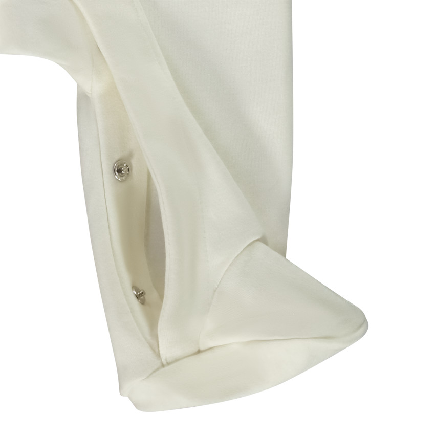 Dors-bien en jersey avec moufles retroussables pour bébé 