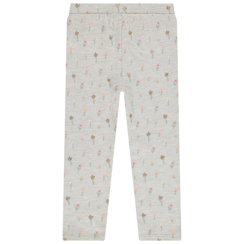 Jegging en molleton imprimé fantaisie pour bébé fille 