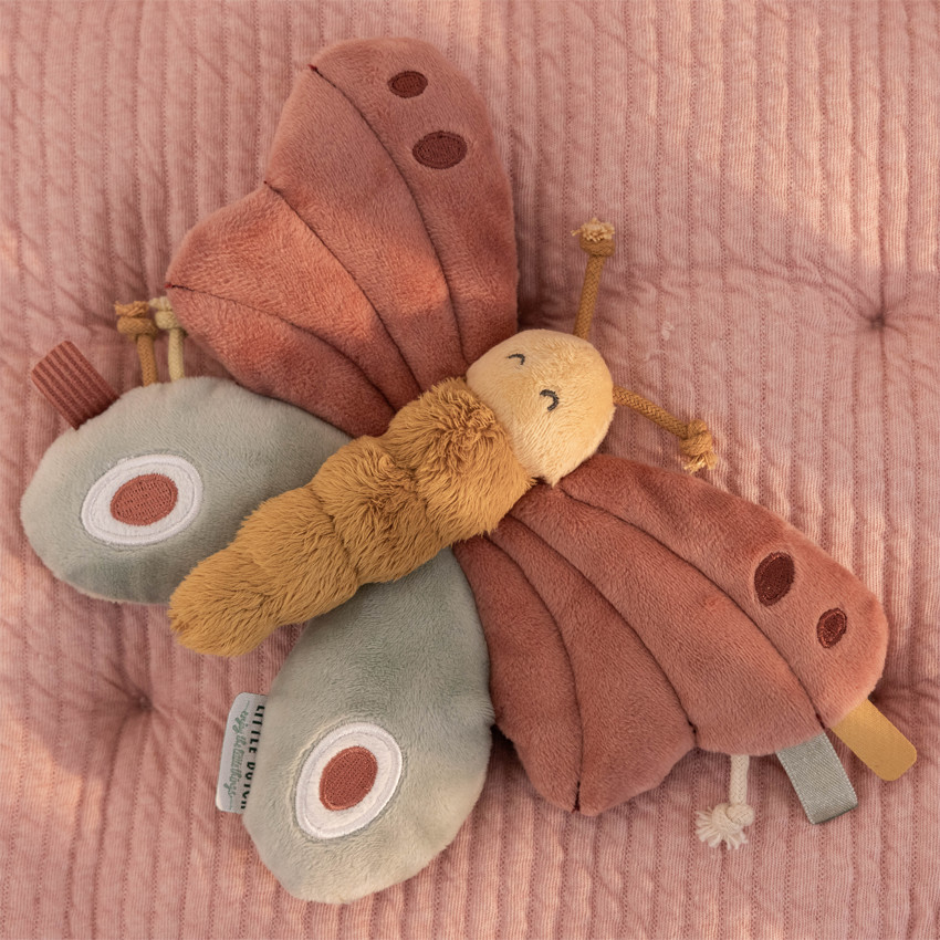 Doudou d'activités papillon Flowers & Butterflies 