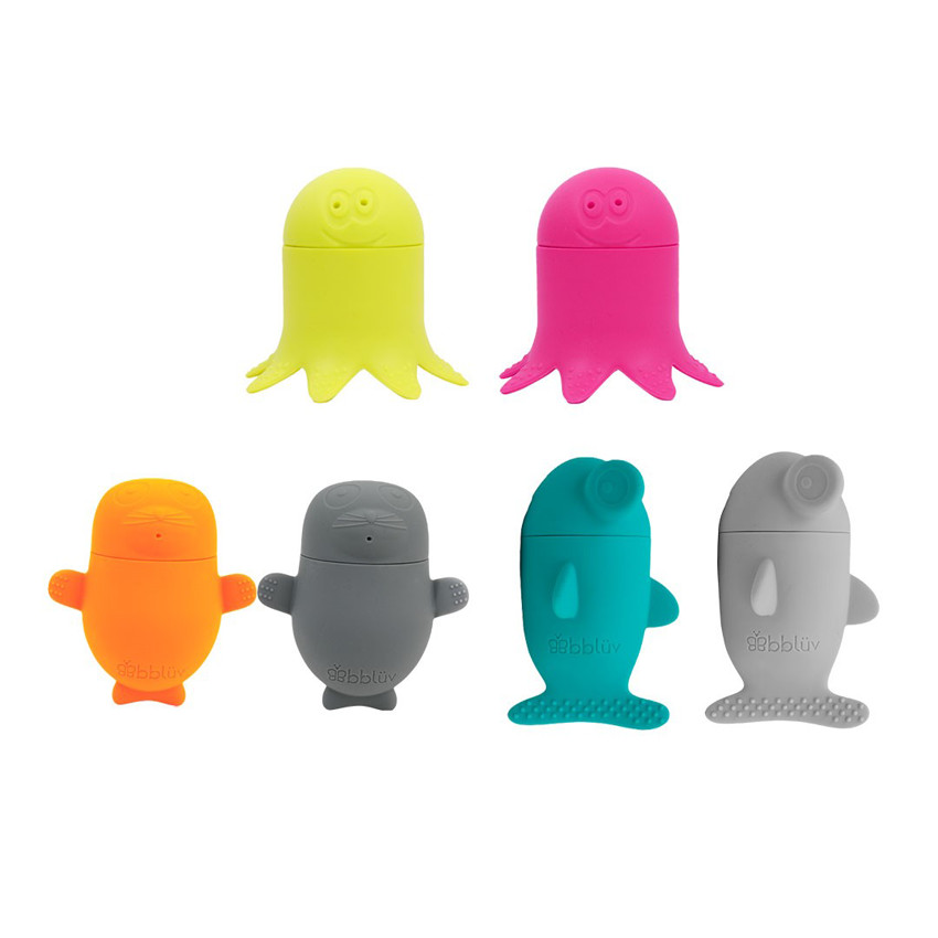 Jouets de bain en silicone 