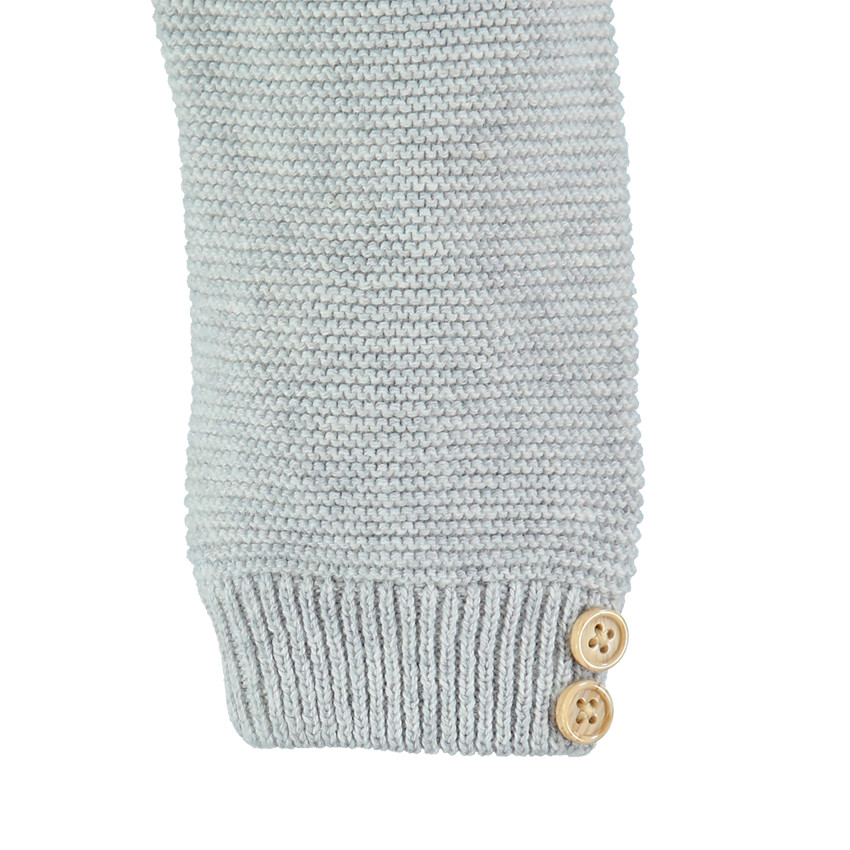 Caleçon en maille coton à boutons fantaisie pour bébé garçon 