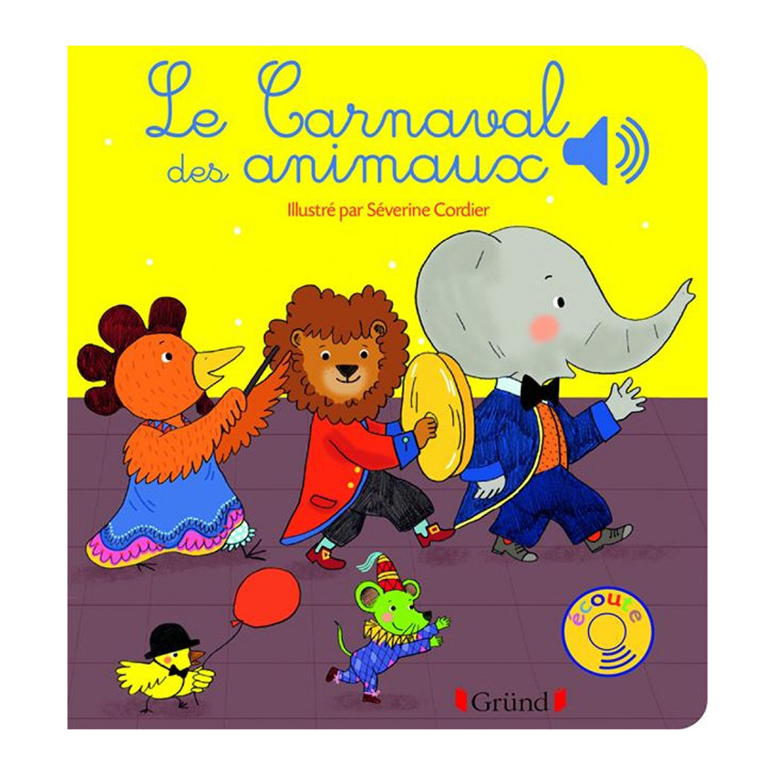 Livre Carnaval des animaux Main Livre Carnaval des animaux