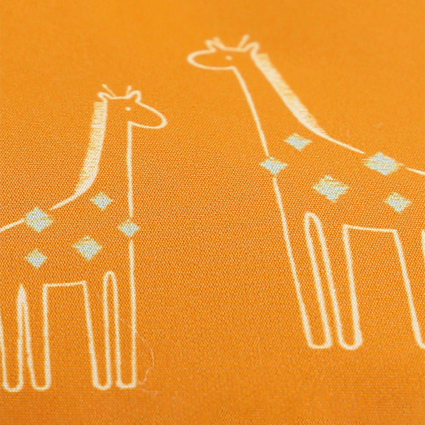 Chancelière en toile étanche pour poussette - Ocre 