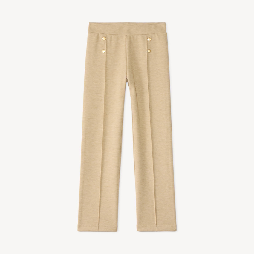 Legging fille Milano avec lurex doré 