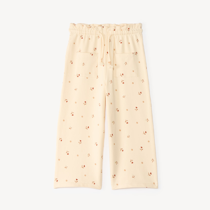 Pantalon de jogging large bébé fille imprimé fantaisie