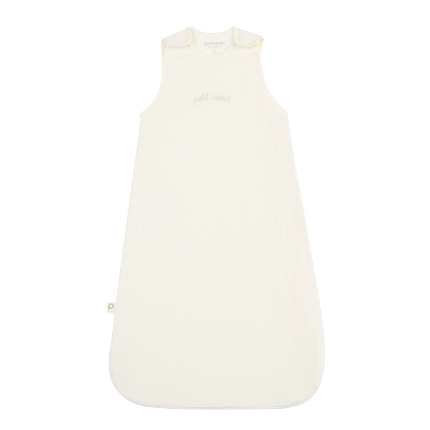 Lot de 2 gigoteuse sans manches TOG 0,5 Petit Cœur 