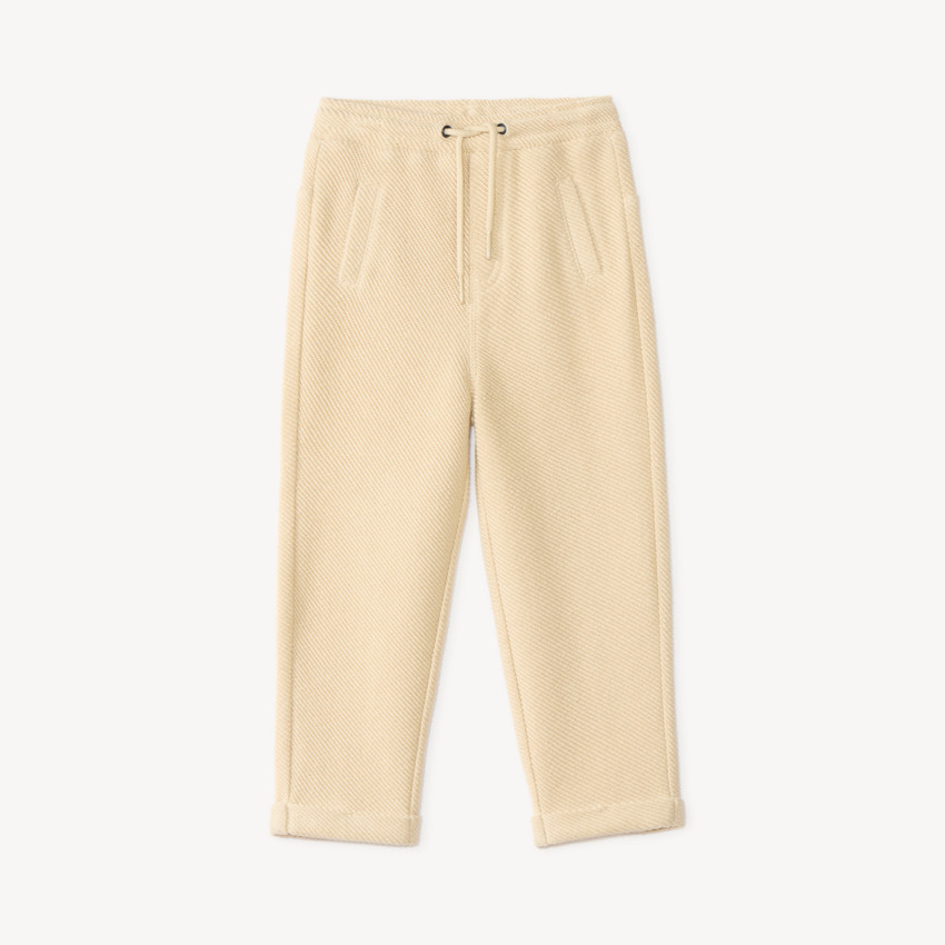 Pantalon de jogging bébé garçon en sergé uni 