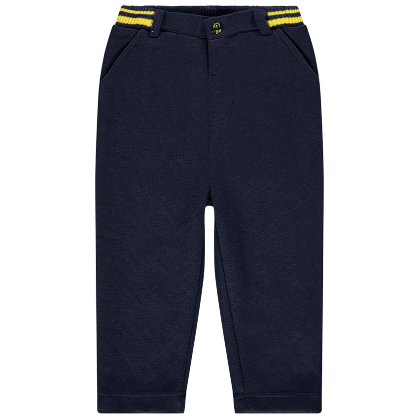 Pantalon en maille à taille élastiquée pour bébé garçon 