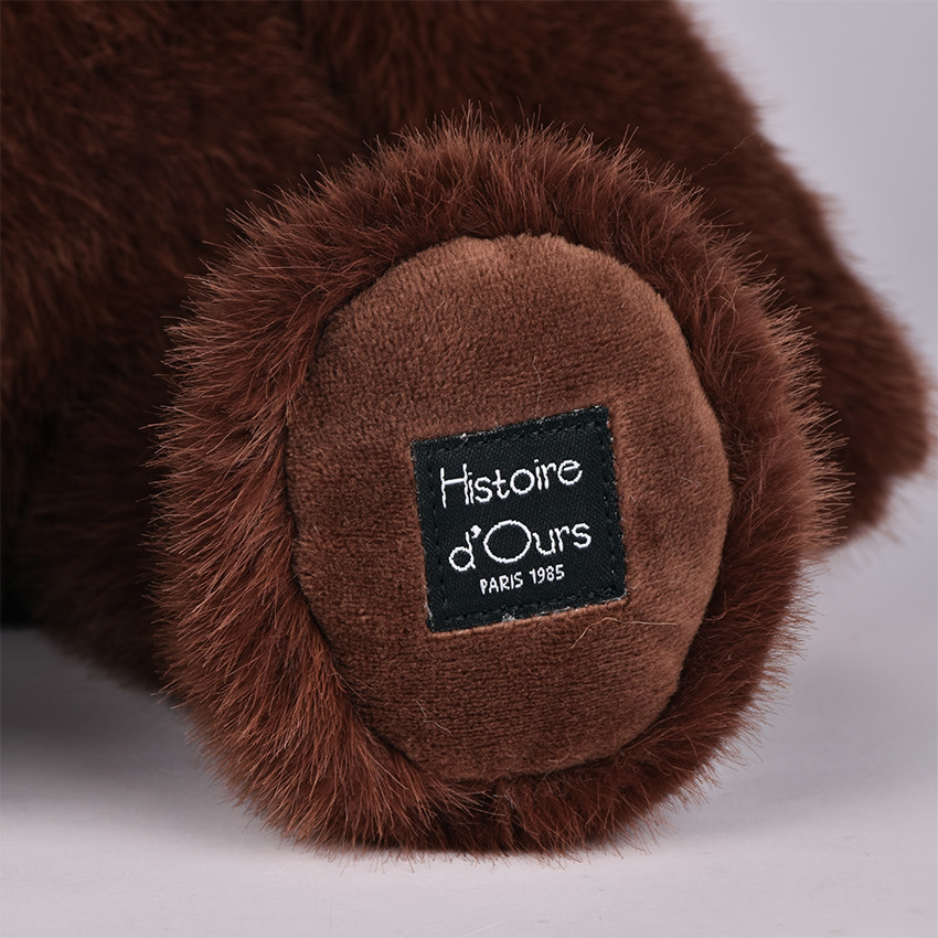 Peluche Ours Clémentin 38CM Choco/Cranberries 