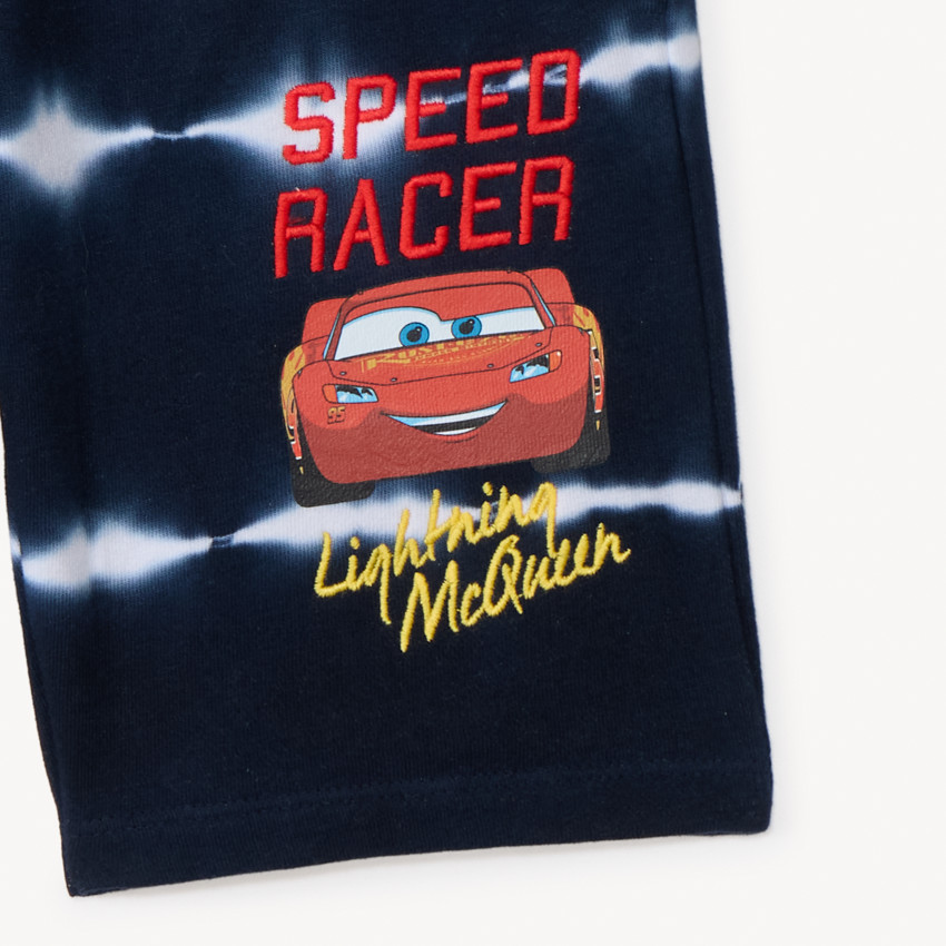 Bermuda tie and dye Flash McQueen Disney-Pixar pour garçon 