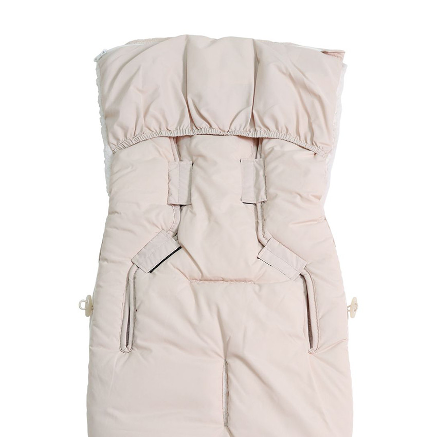 Chancelière doublée sherpa Hoody 2.0 sand cream 