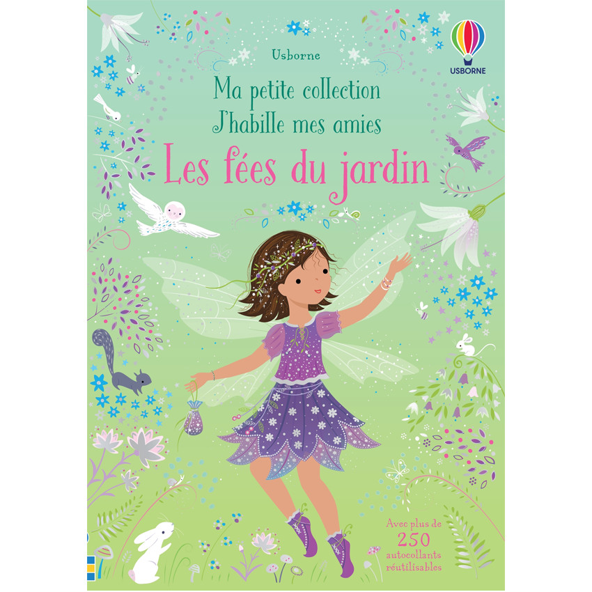Livre J'habille mes amies les Fées du jardin 