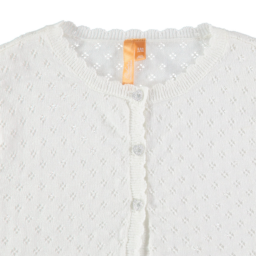 Gilet en maille ajourée  