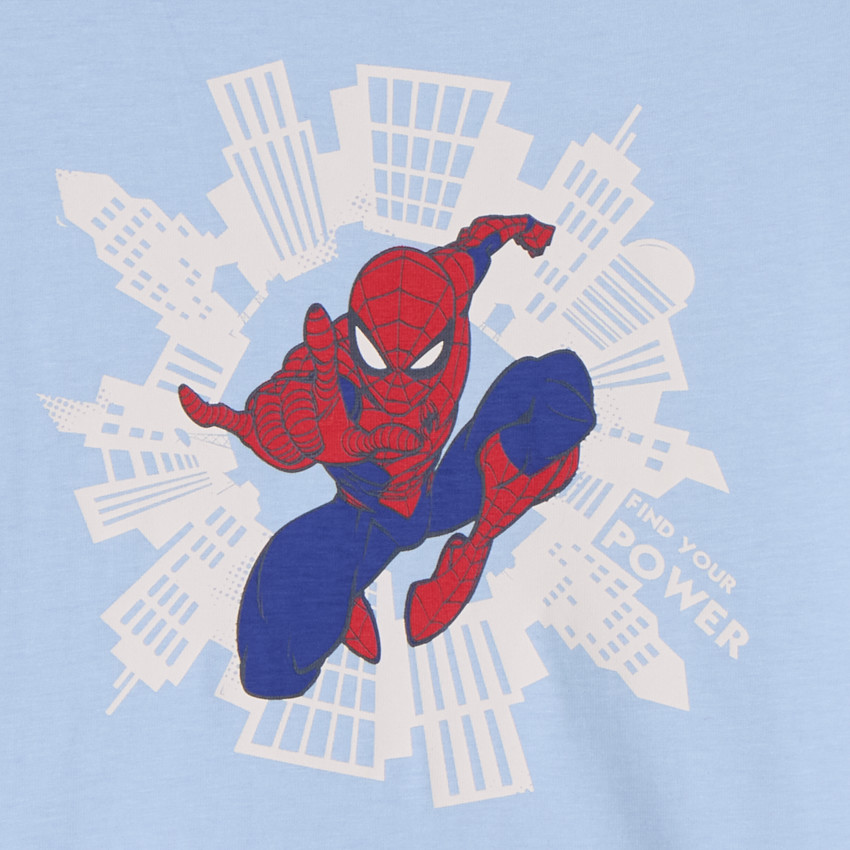 T-shirt manches courtes Spider-Man Marvel pour garçon 