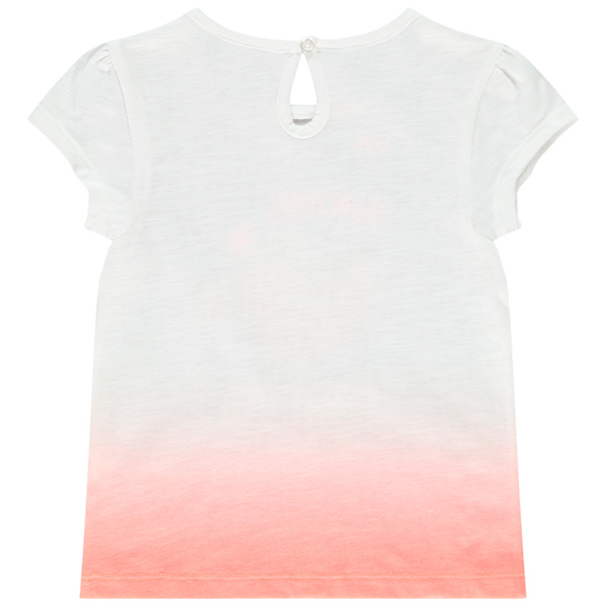 T-shirt manches courtes print fruit fantaisie pour bébé fille 